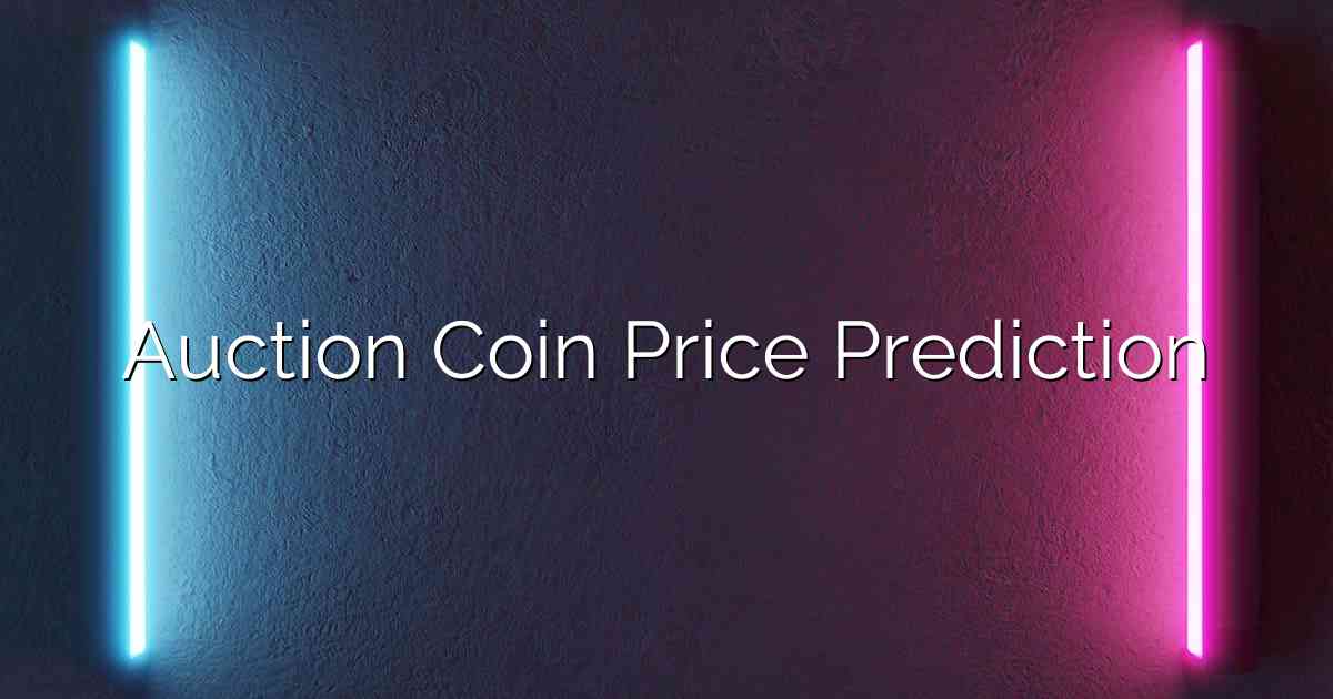 Auction Coin Price Prediction